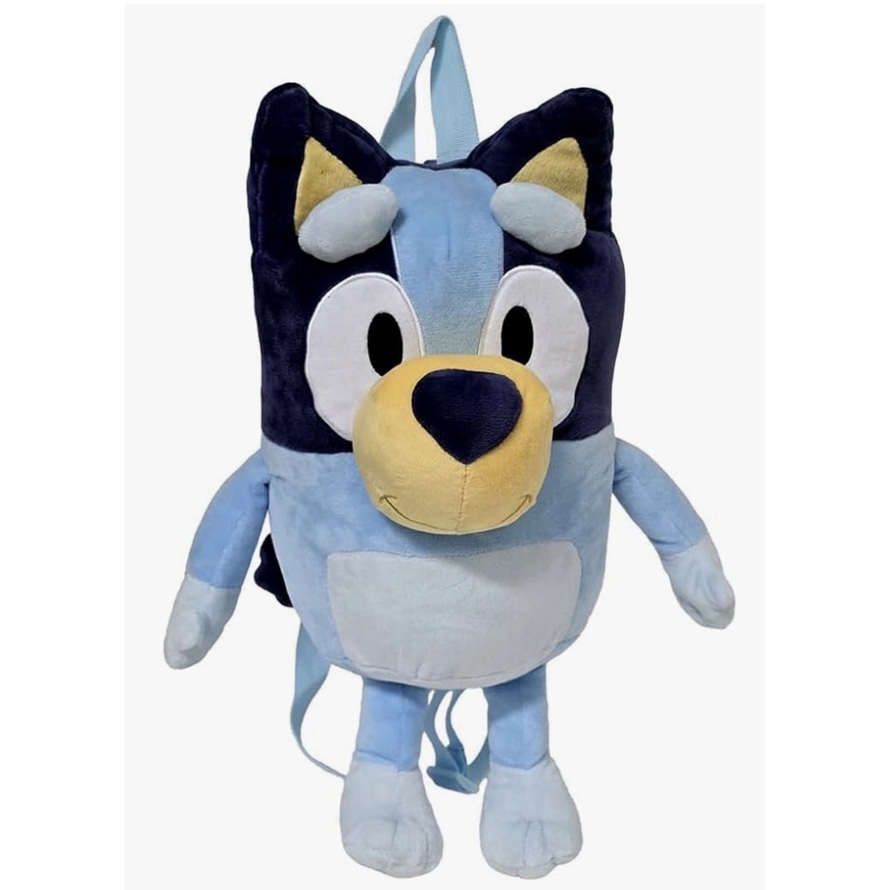 *NEW* Kids' Bluey Plush 16" Backpack - Blue